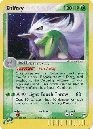 Shiftry - 12/100 - Holo Rare available at 401 Games Canada