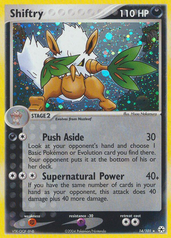 Shiftry - 14/101 - Holo Rare available at 401 Games Canada