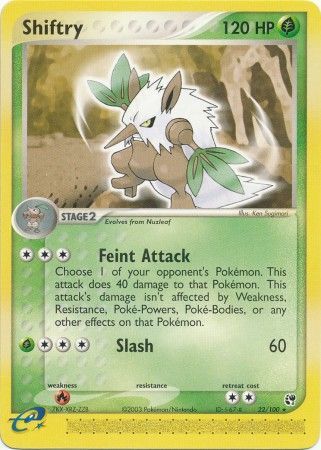Shiftry - 22/100 - Rare available at 401 Games Canada