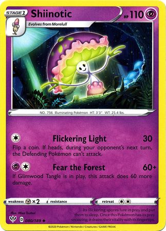 Shiinotic - 080/189 - Uncommon available at 401 Games Canada