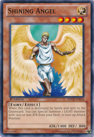 Shining Angel - SDCR-EN018 - Common - 1st Edition available at 401 Games Canada