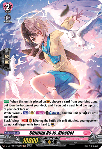 Shining As-is, Alestiel - D-LBT01/H06 - Holo Rare available at 401 Games Canada
