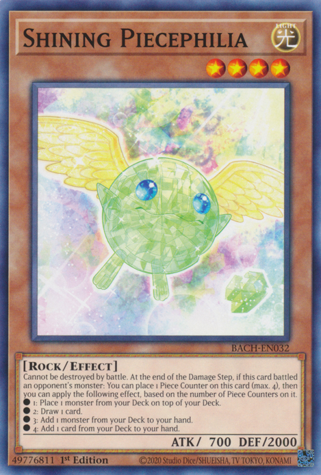 Shining Piecephilia - BACH-EN032 - Common - 1st Edition available at 401 Games Canada