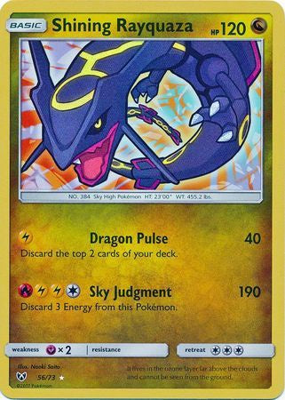 Shining Rayquaza - 56/73 - Holo Rare available at 401 Games Canada