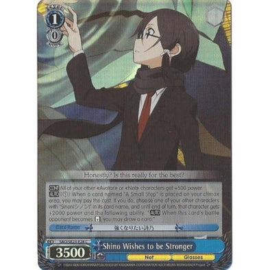 Shino Wishes to be Stronger (Parallel Foil) available at 401 Games Canada