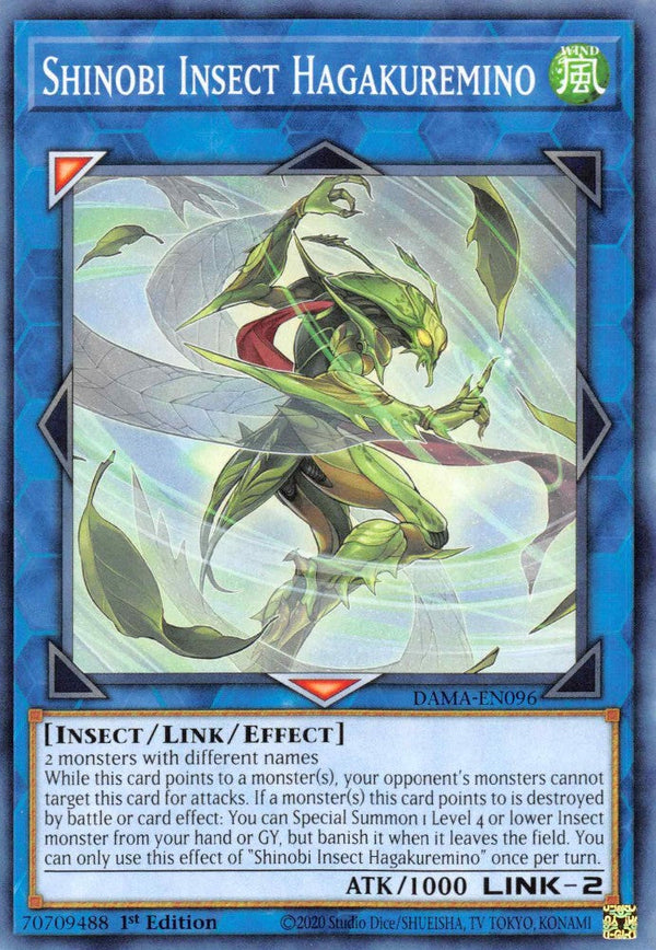 Shinobi Insect Hagakuremino - DAMA-EN096 - Common - 1st Edition available at 401 Games Canada