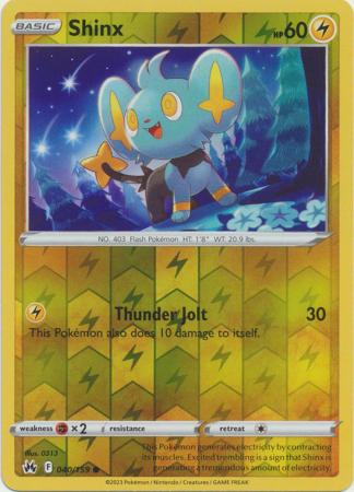 Shinx - 040/159 - Common - Reverse Holo available at 401 Games Canada