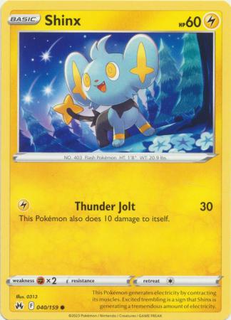 Shinx - 040/159 - Common available at 401 Games Canada