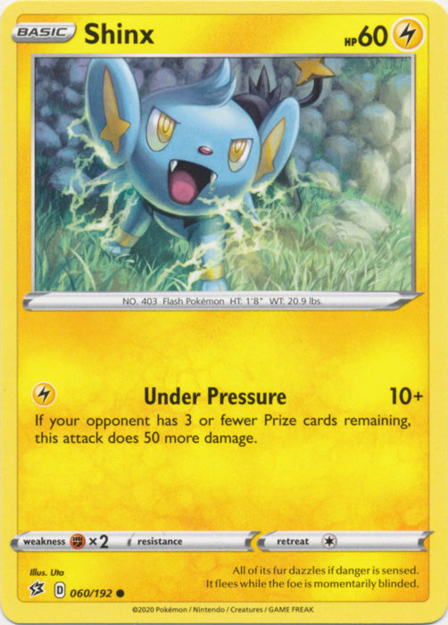 Shinx - 060/192 - Common available at 401 Games Canada