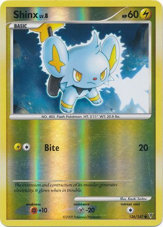 Shinx - 126/147 - Common - Reverse Holo available at 401 Games Canada