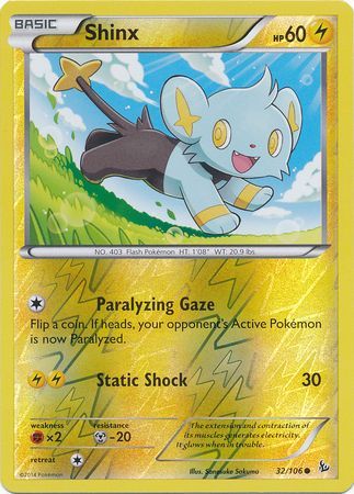 Shinx - 32/106 - Common - Reverse Holo available at 401 Games Canada