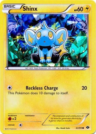 Shinx - 43/99 - Shattered Holo Promo - Theme Deck Exclusive available at 401 Games Canada