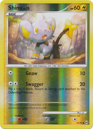 Shinx - 74/99 - Common - Reverse Holo available at 401 Games Canada