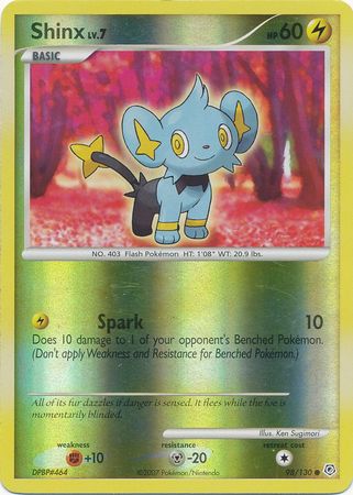 Shinx - 98/130 - Common - Reverse Holo available at 401 Games Canada