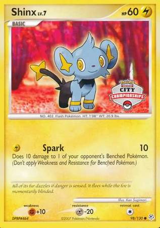 Shinx - 98/130 - Promo (City Championships 2007-08) available at 401 Games Canada
