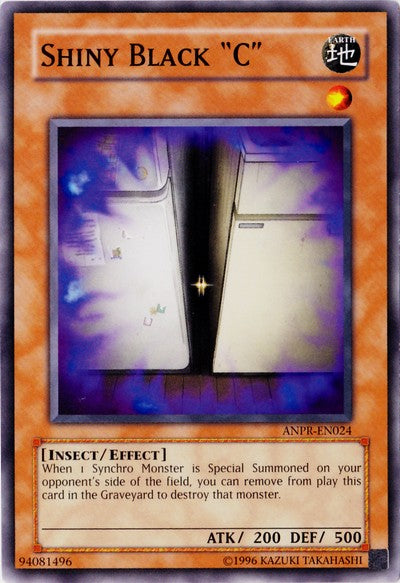 Shiny Black "C" - ANPR-EN024 - Common - Unlimited available at 401 Games Canada