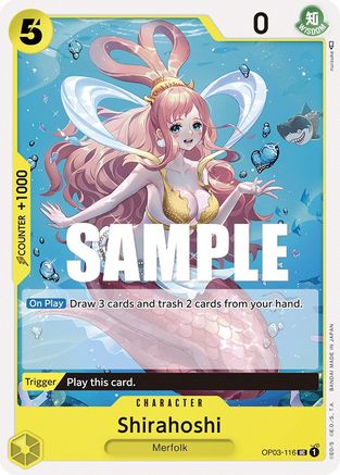 Shirahoshi - OP03-116 - Uncommon available at 401 Games Canada