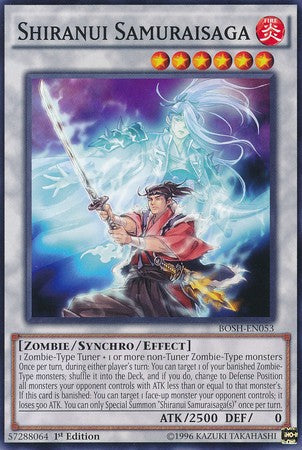 Shiranui Samuraisaga - BOSH-EN053 - Common - 1st Edition available at 401 Games Canada