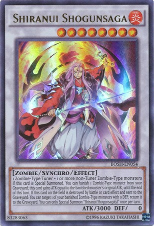 Shiranui Shogunsaga - BOSH-EN054 - Ultra Rare - Unlimited available at 401 Games Canada