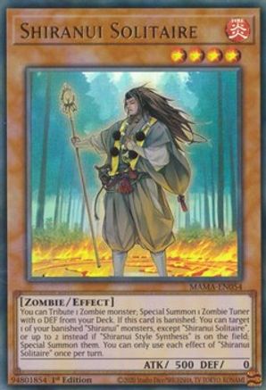 Shiranui Solitaire - MAMA-EN054 - Ultra Rare - 1st Edition available at 401 Games Canada