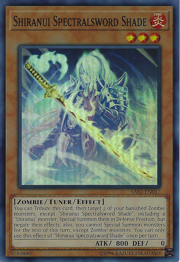 Shiranui Spectralsword Shade - SAST-EN017 - Super Rare - Unlimited available at 401 Games Canada