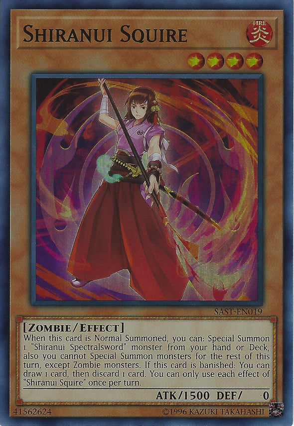 Shiranui Squire - SAST-EN019 - Super Rare - Unlimited available at 401 Games Canada