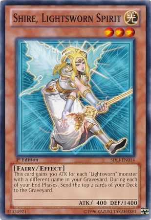 Shire, Lightsworn Spirit - SDLI-EN014 - Common - 1st Edition available at 401 Games Canada
