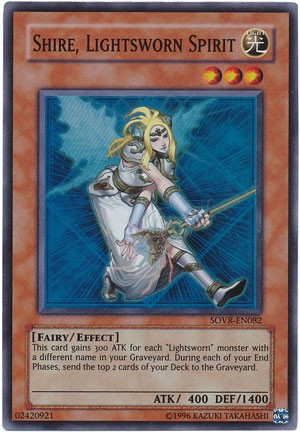 Shire, Lightsworn Spirit - SOVR-EN082 - Super Rare - Unlimited available at 401 Games Canada