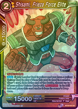 Shisami, Frieza Force Elite - BT12-107 - Uncommon (FOIL) available at 401 Games Canada