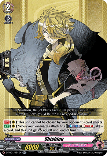 Shishiou - D-TB01/024 - Double Rare available at 401 Games Canada