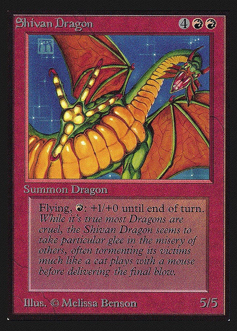 Shivan Dragon (CED) available at 401 Games Canada
