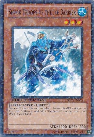 Shock Troops of the Ice Barrier - DT03-EN025 - Normal Parallel Rare available at 401 Games Canada