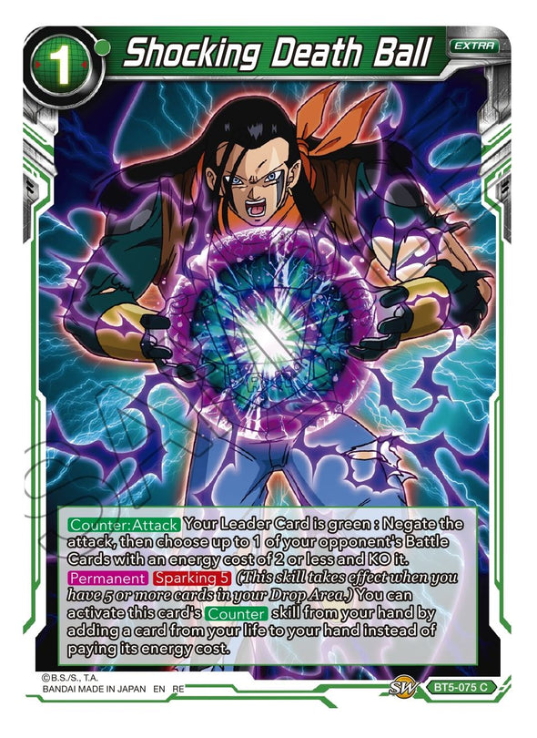 Shocking Death Ball - BT5-075 - Common (Reprint) available at 401 Games Canada