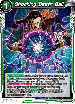 Shocking Death Ball - BT5-075 - Common available at 401 Games Canada