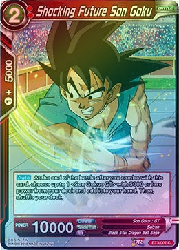 Shocking Future Son Goku - BT3-007 - Common (Foil) available at 401 Games Canada