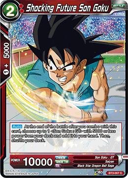 Shocking Future Son Goku - BT3-007 - Common available at 401 Games Canada