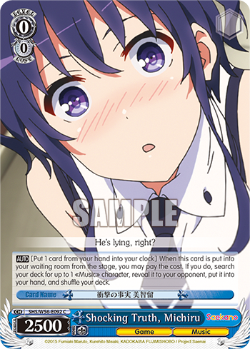 Shocking Truth, Michiru - SHS/W56-E092 - Common available at 401 Games Canada