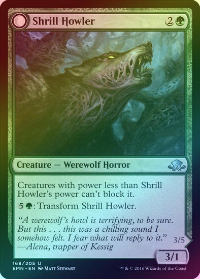 Shrill Howler // Howling Chorus (Foil) (EMN) available at 401 Games Canada