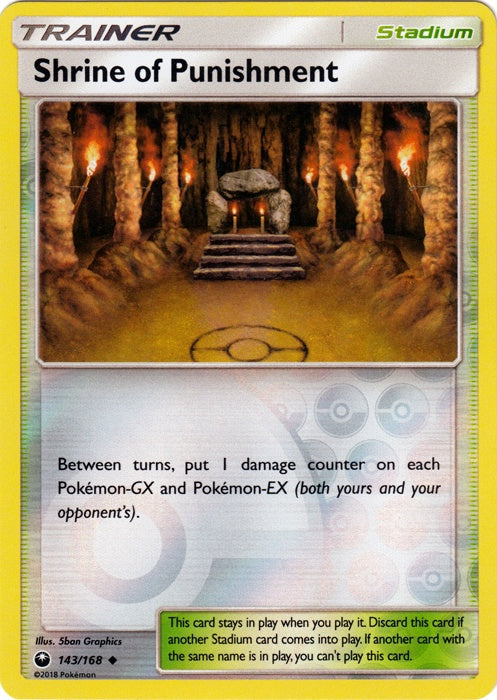 Shrine of Punishment - 143/168 - Uncommon - Reverse Holo available at 401 Games Canada