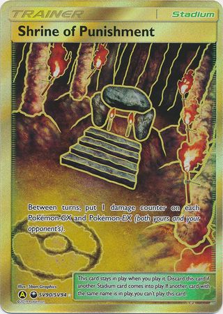 Shrine of Punishment - SV90/SV94 - Secret Rare available at 401 Games Canada