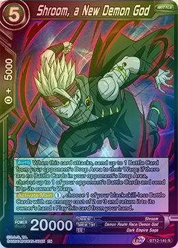 Shroom, a New Demon God - BT12-145 - Rare (FOIL) available at 401 Games Canada