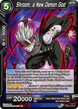 Shroom, a New Demon God - BT12-145 - Rare available at 401 Games Canada