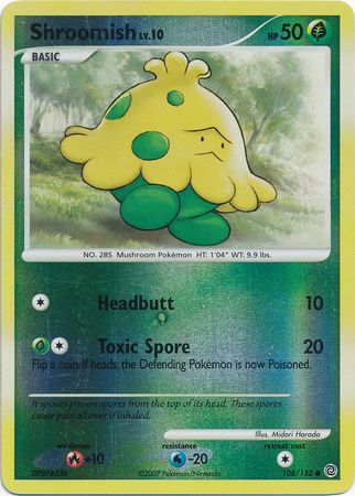 Shroomish - 108/132 - Common - Reverse Holo available at 401 Games Canada