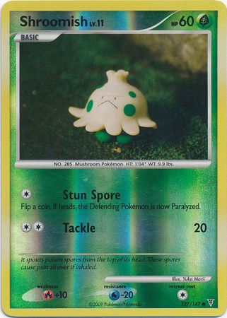 Shroomish - 127/147 - Common - Reverse Holo available at 401 Games Canada