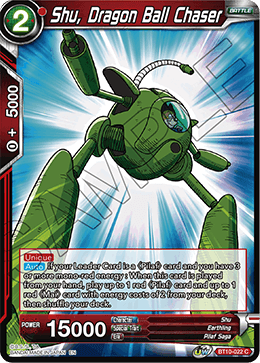 Shu, Dragon Ball Chaser - BT10-022 - Common (FOIL) (Reprint) available at 401 Games Canada