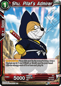 Shu, Pilaf's Admirer - BT10-021 - Common available at 401 Games Canada