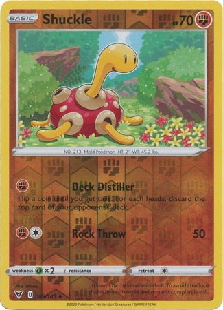 Shuckle - 085/185 - Uncommon - Reverse Holo available at 401 Games Canada