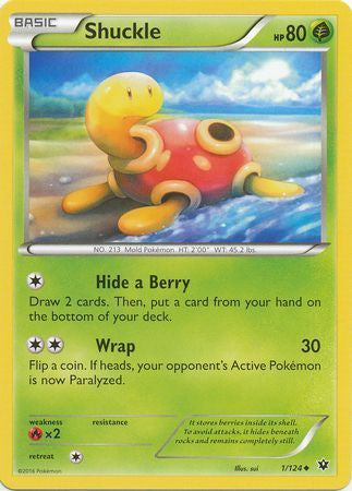 Shuckle - 1/124 - Uncommon available at 401 Games Canada