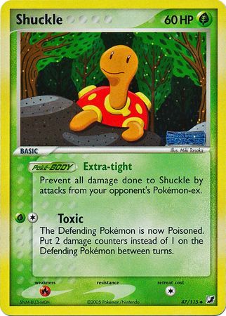 Shuckle - 47/115 - Uncommon - Reverse Holo available at 401 Games Canada