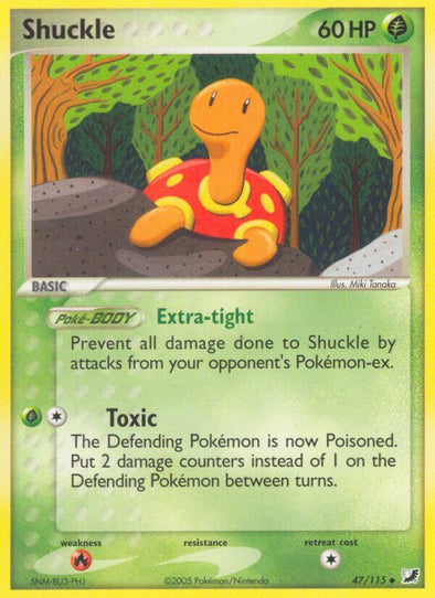 Shuckle - 47/115 - Uncommon available at 401 Games Canada